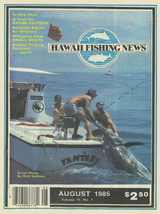 Title details for Hawaii Fishing News by Hawaii Fishing News, LLC - Available